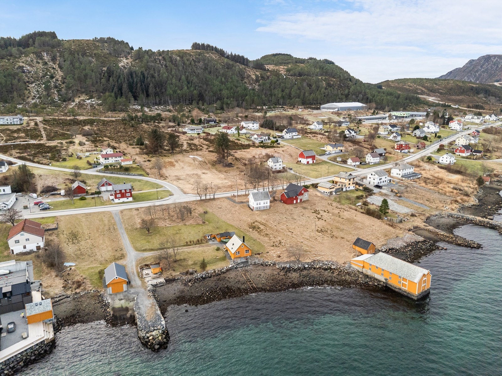 Dronefoto Galleribilde