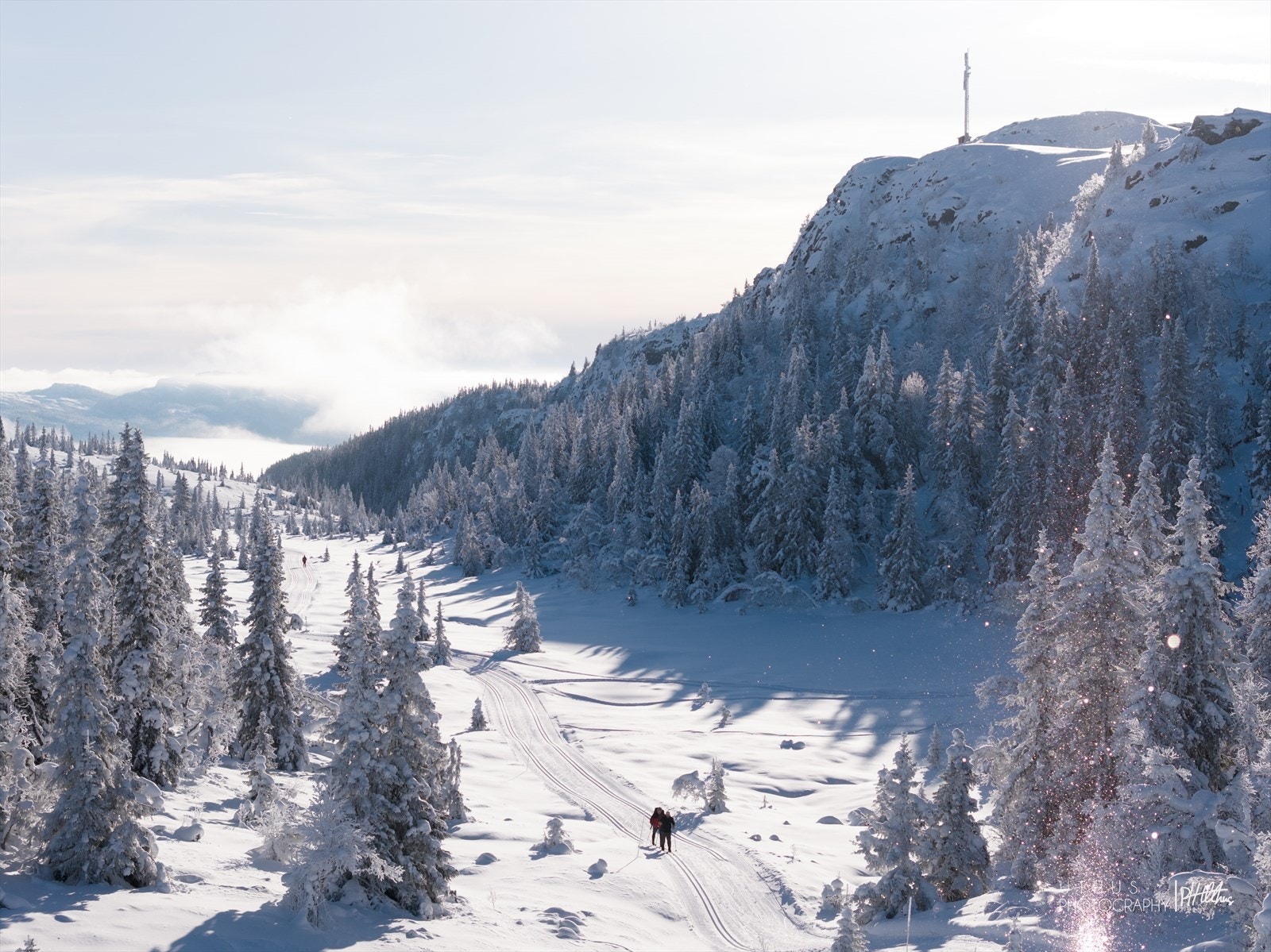 Området byr på flotte naturopplevelser sommer og vinter Galleribilde