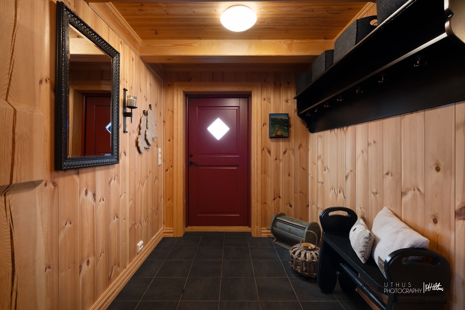 Stor og innbydende entrè Galleribilde