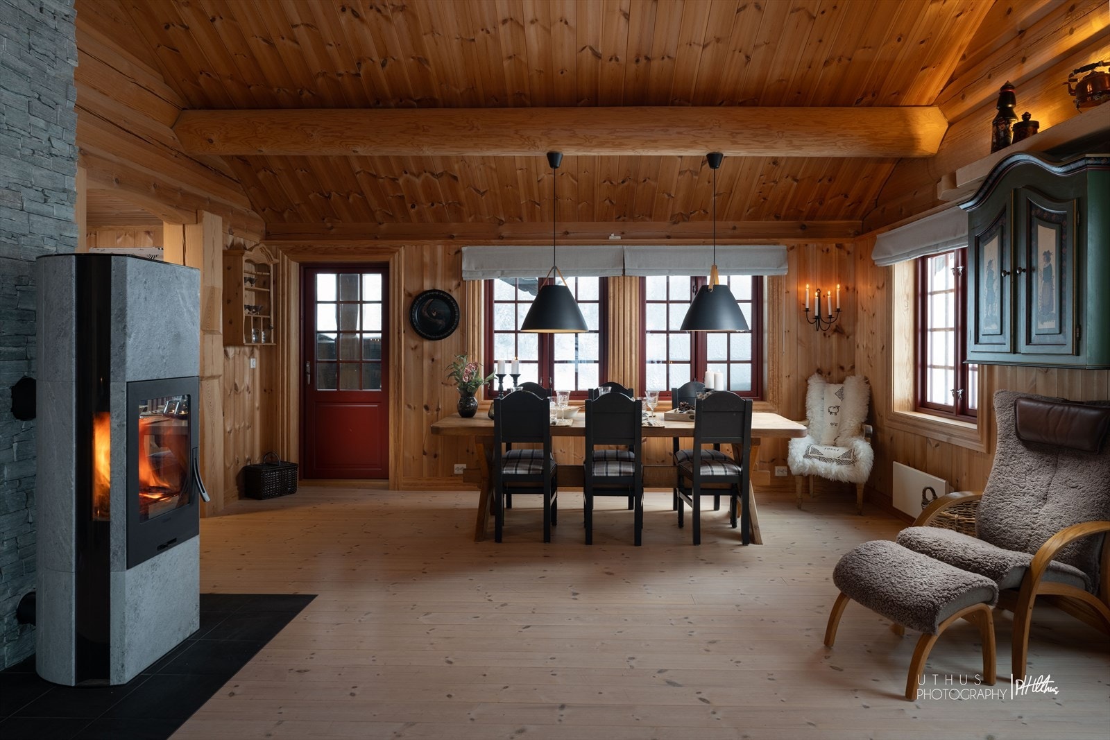 Klebersteinspeisen gir en fin ramme i stuen Galleribilde