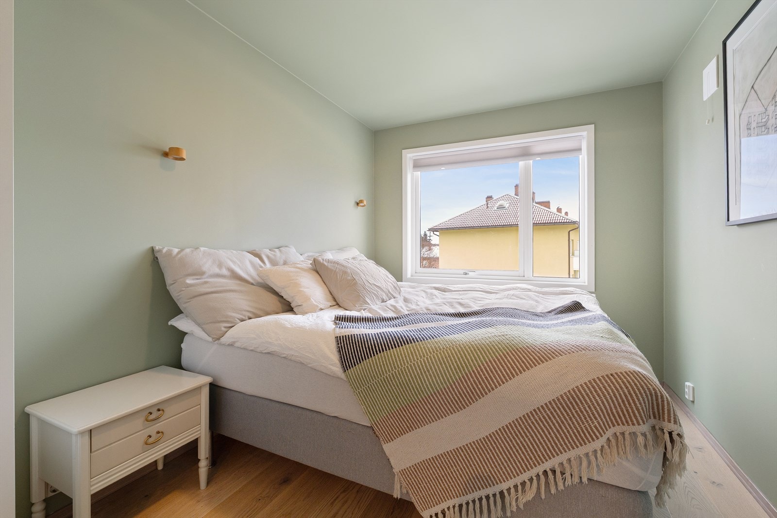 Soverommet ligger vendt mot rolige omgivelser. Galleribilde