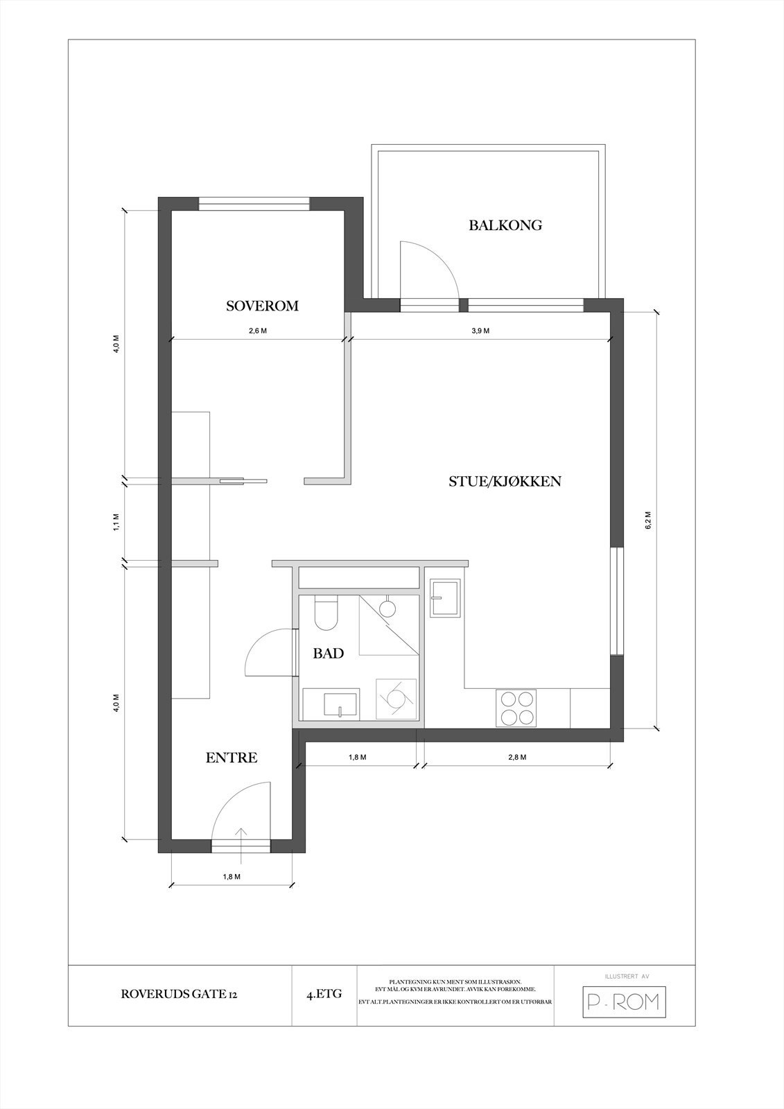 Plantegning. Galleribilde