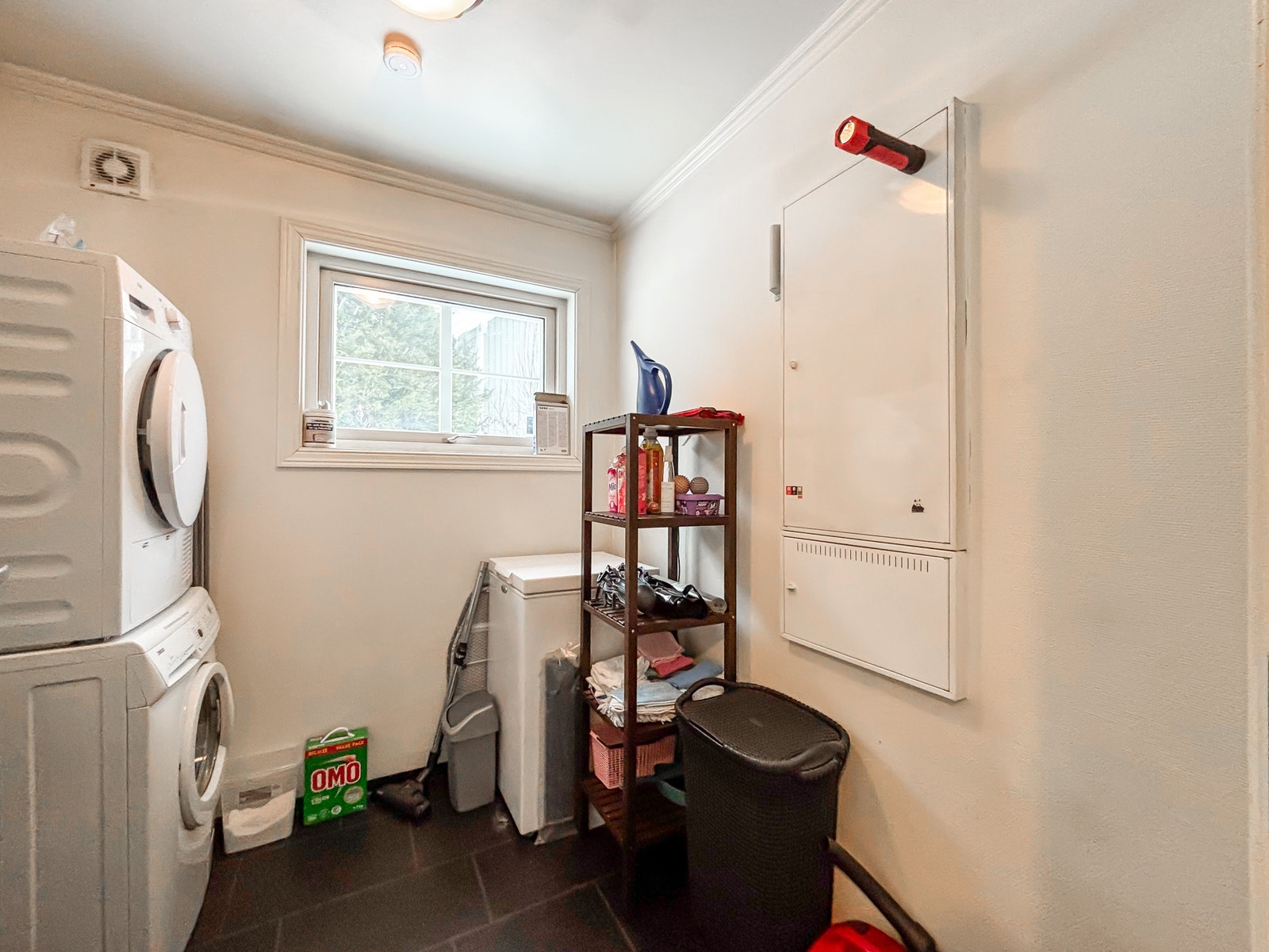 Praktisk vaskerom i første etasje. Galleribilde