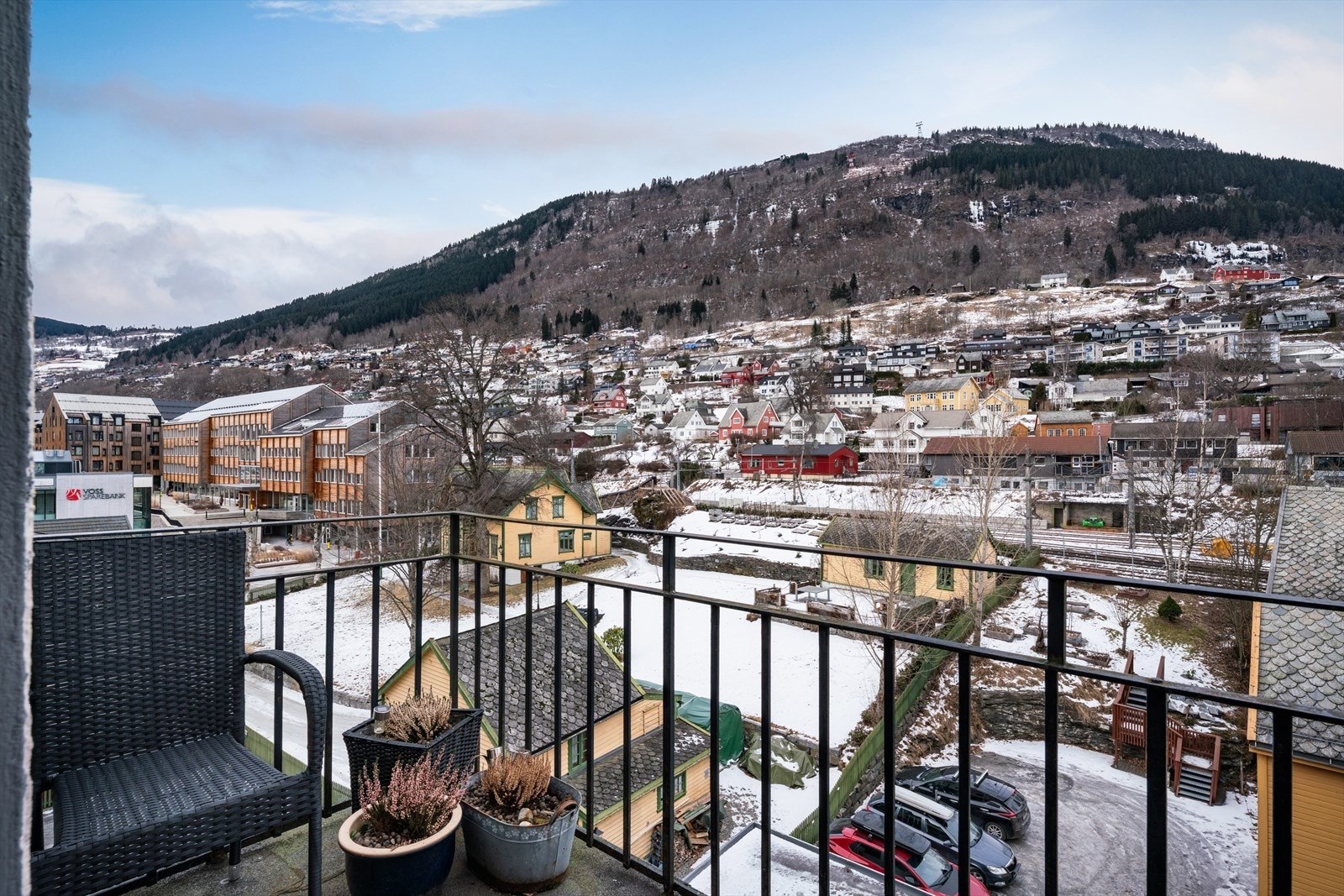 Felles balkong i bygget Galleribilde