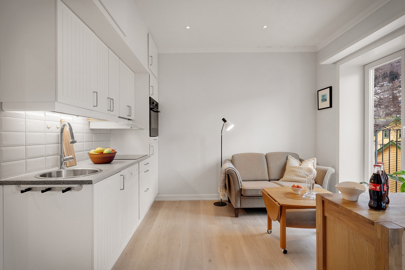 Kjøkkenet fikk ny platetopp og komfyr i 2026. Galleribilde