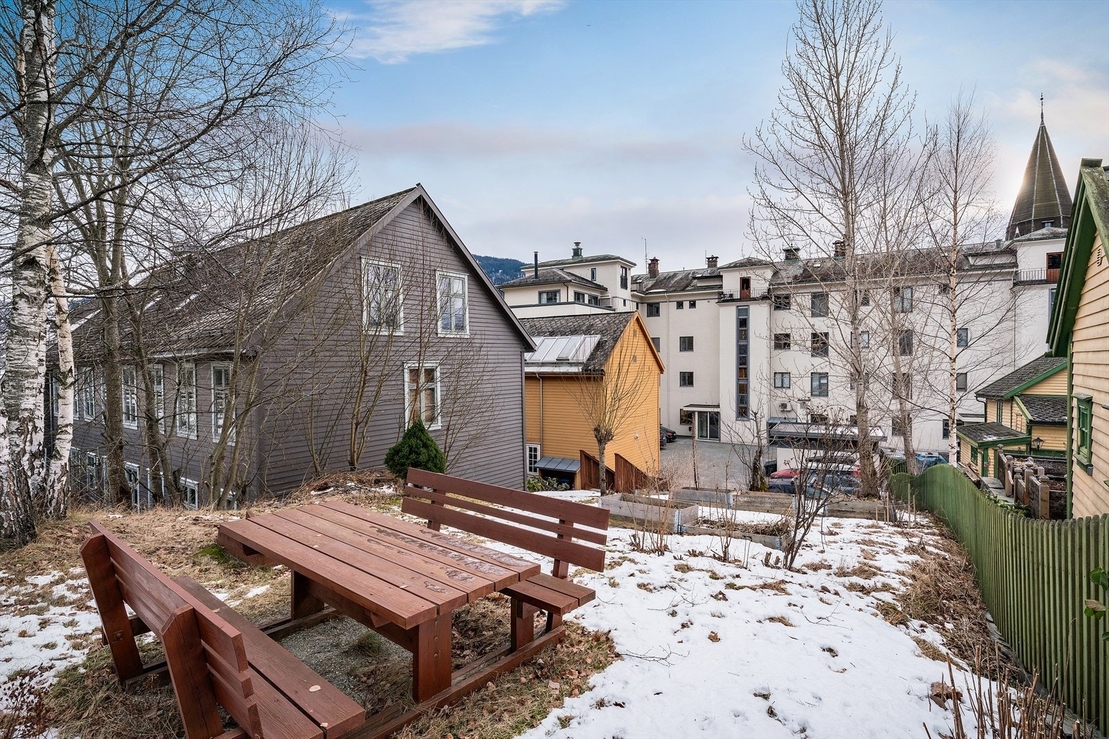 Fellesareal med sittegruppe. Galleribilde