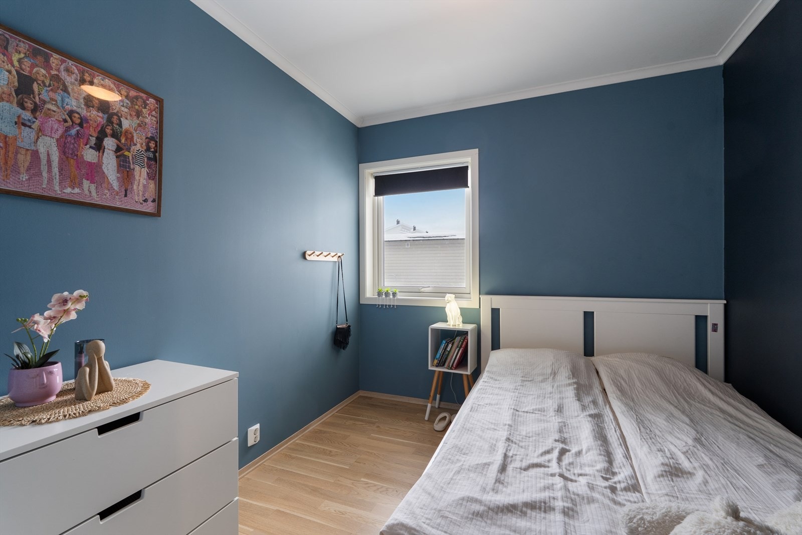 Soverom 2 passer godt som barnerom eller gjesterom. Galleribilde