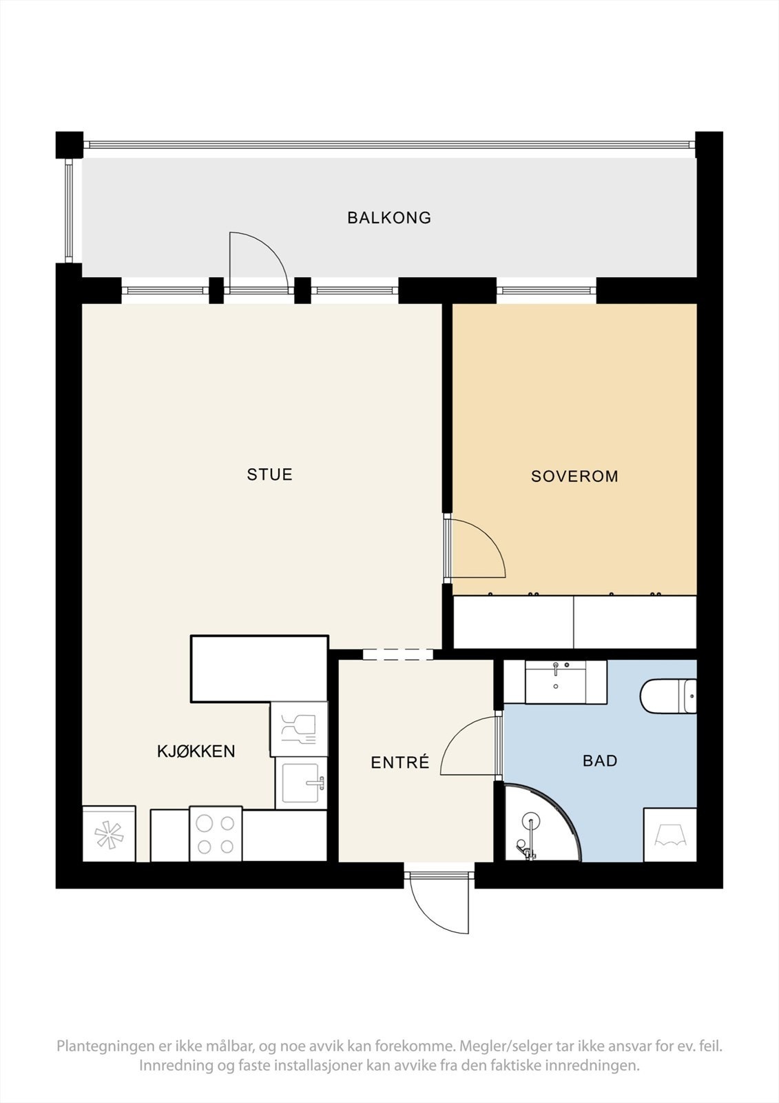 Plantegning. Galleribilde