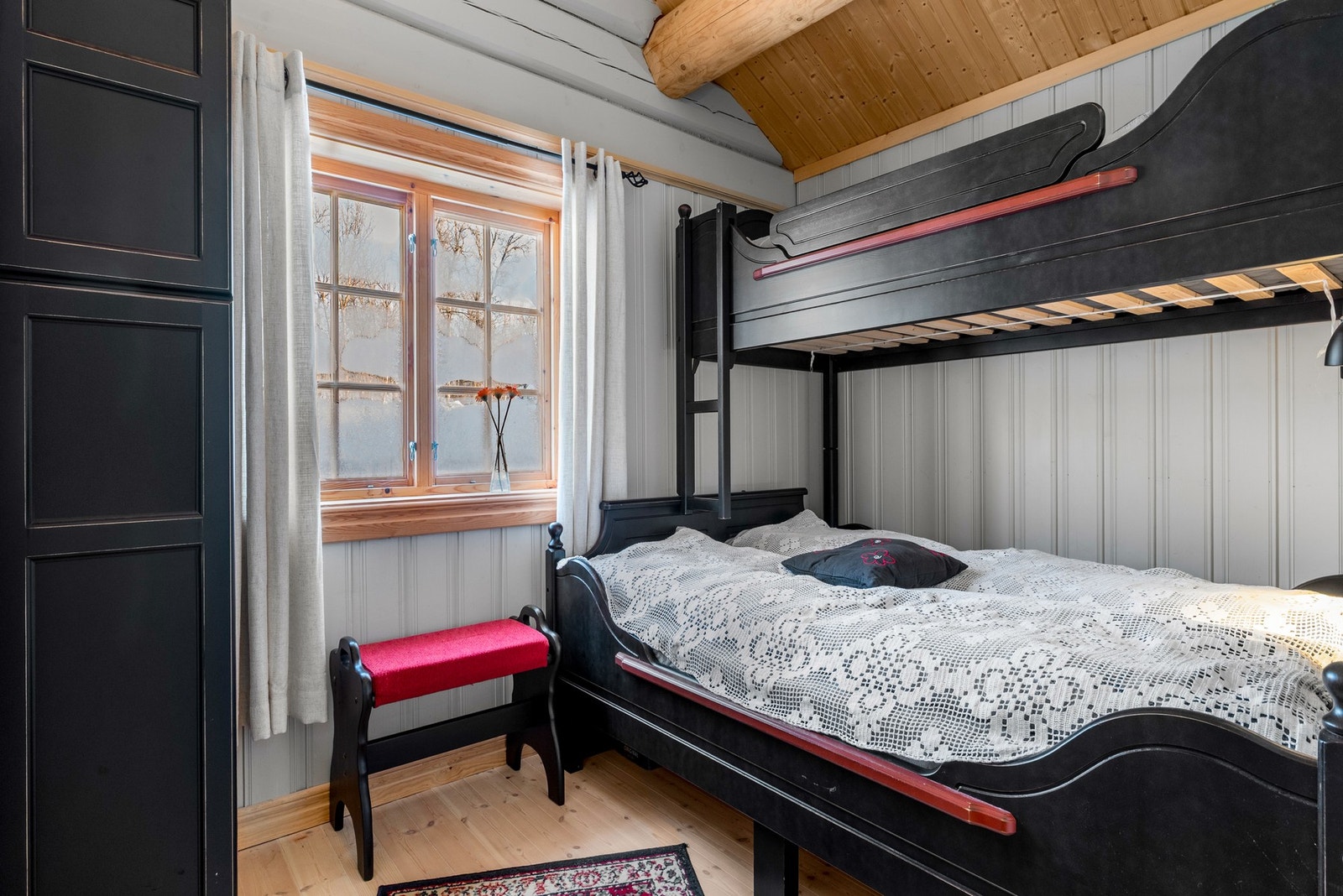 Soverommene utgjør 6,5m² hver. Galleribilde