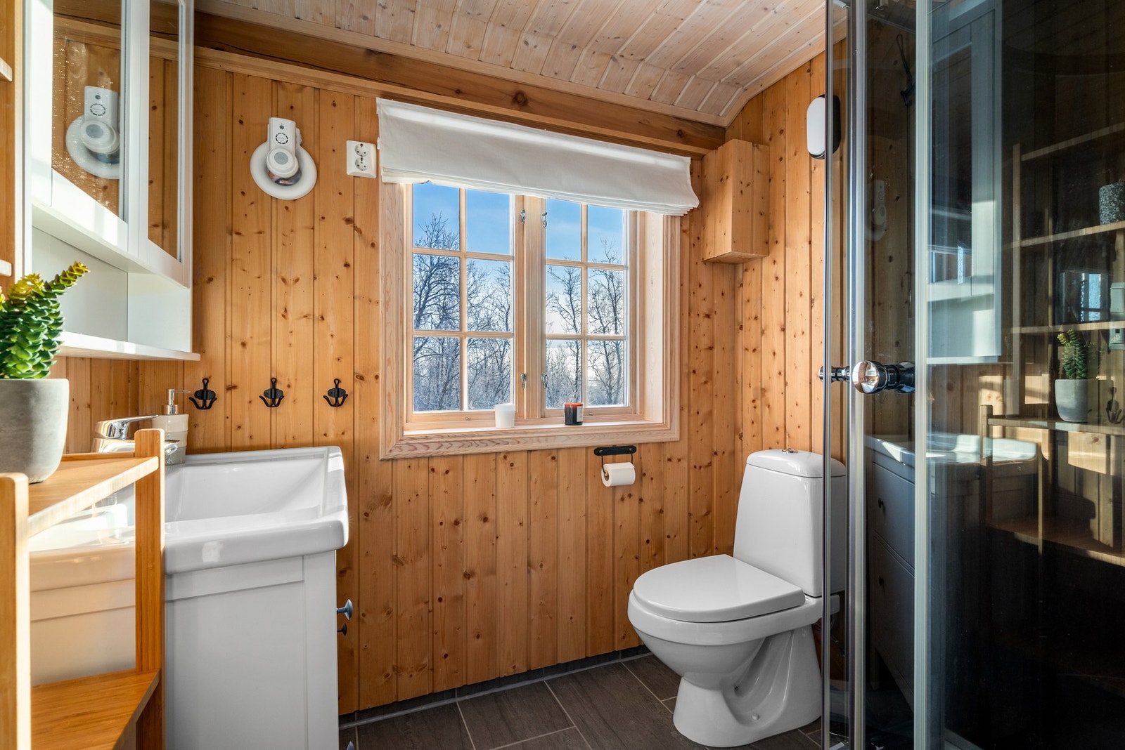 Bad med varme i gulv. Galleribilde