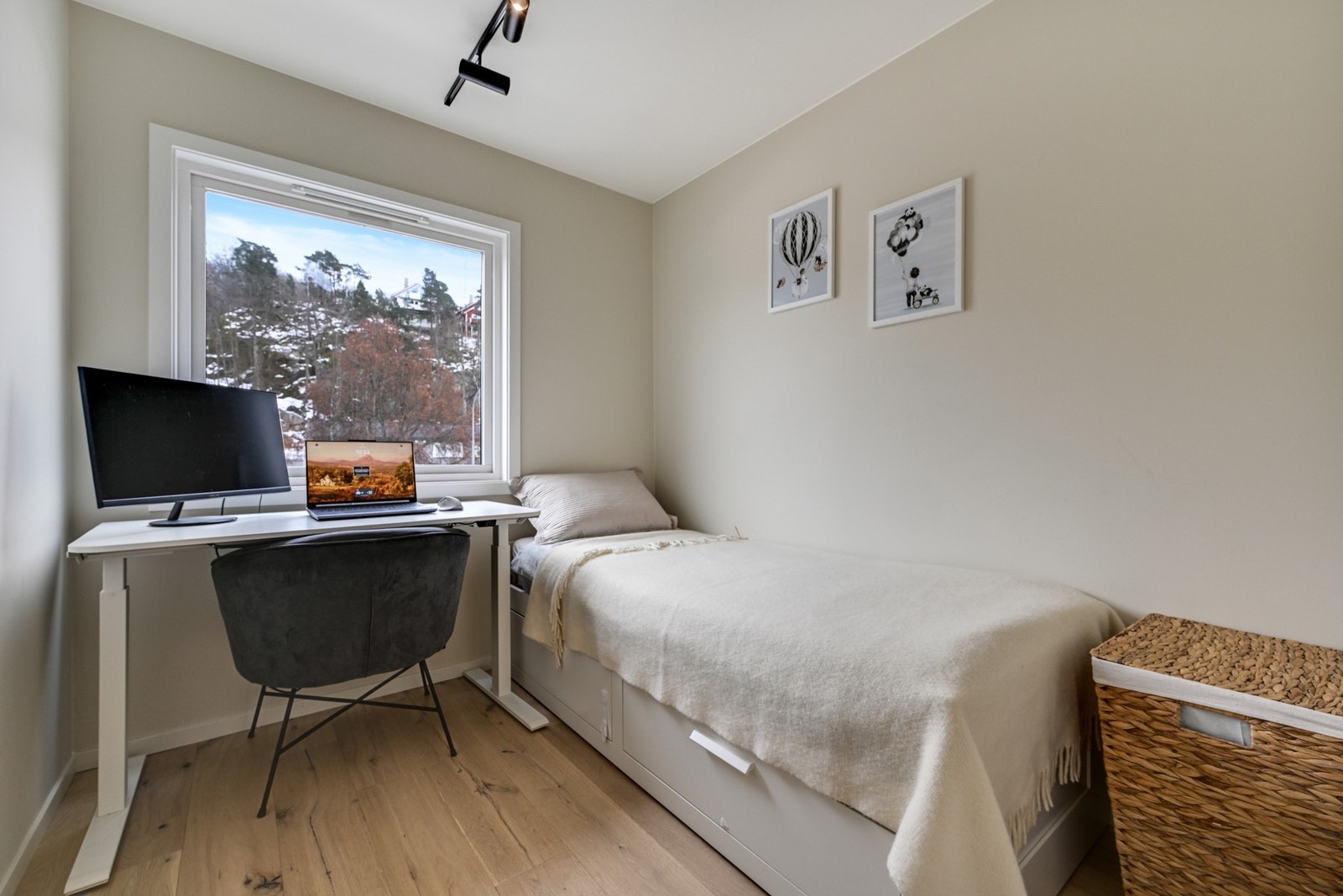 Soverom nr. 2 - her er det også gulvvarme. Galleribilde