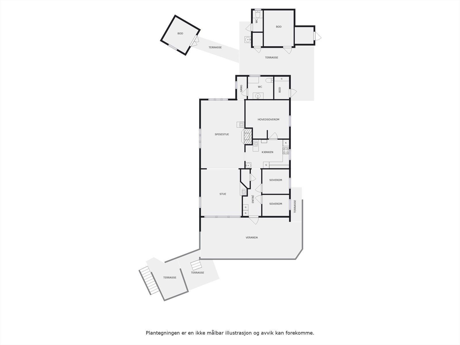 Plantegning. Galleribilde