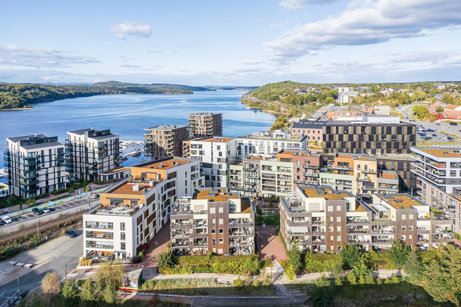Leiligheten ligger sentralt og fint til på Verket Galleribilde