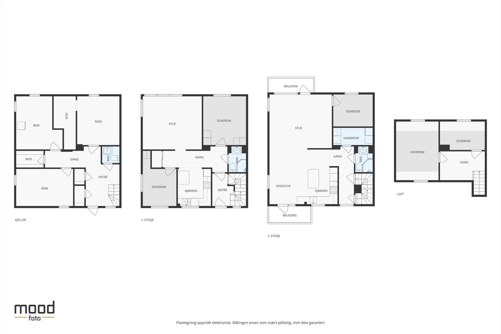 Planskisse alle Galleribilde