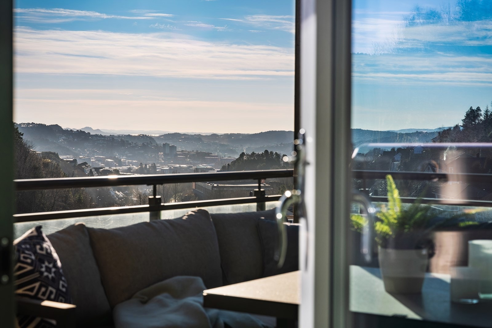 ? med flott utsikt over Fyllingsdalen. Galleribilde