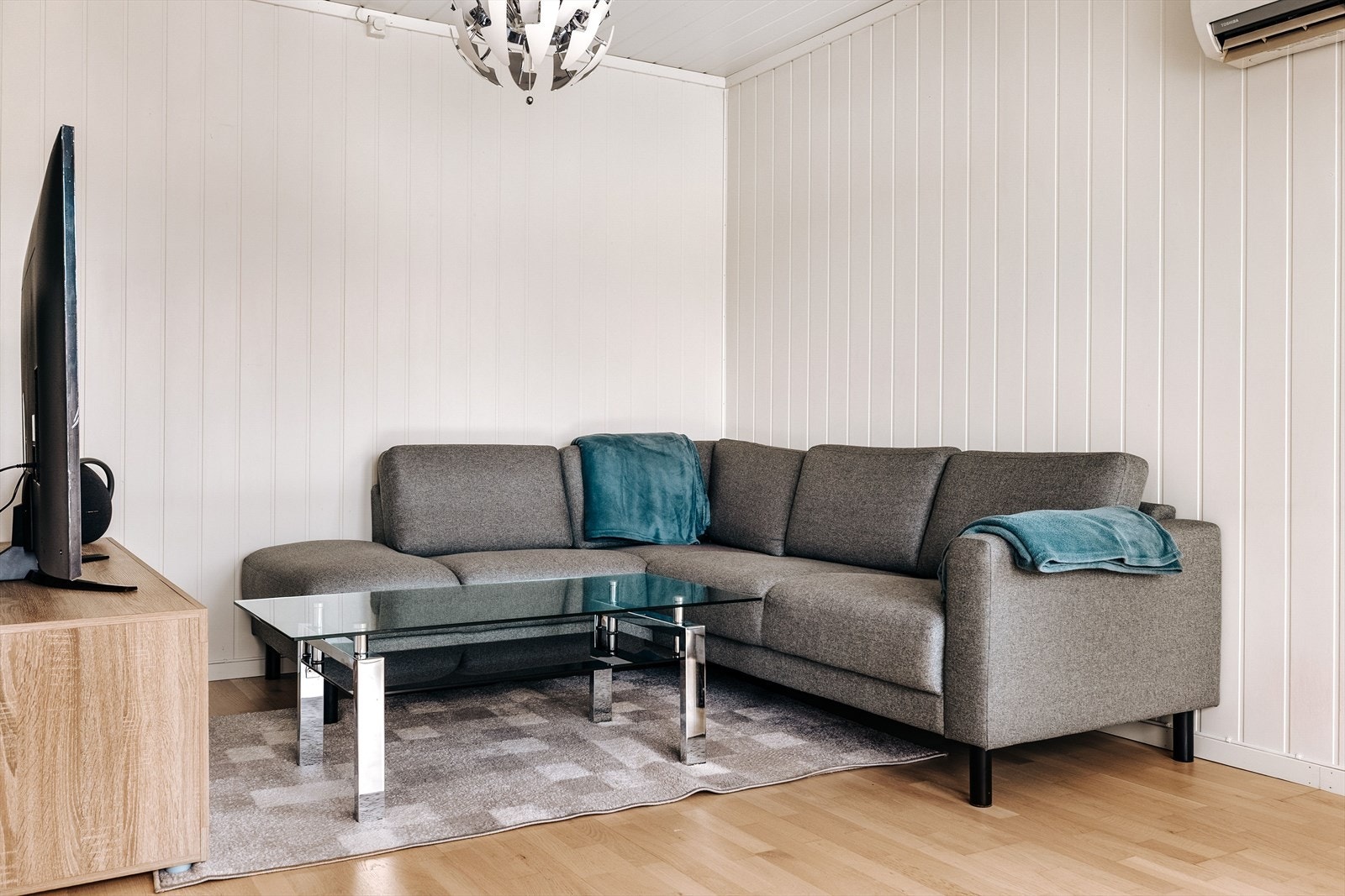 Det er montert luft-til-luft varmepumpe. Galleribilde