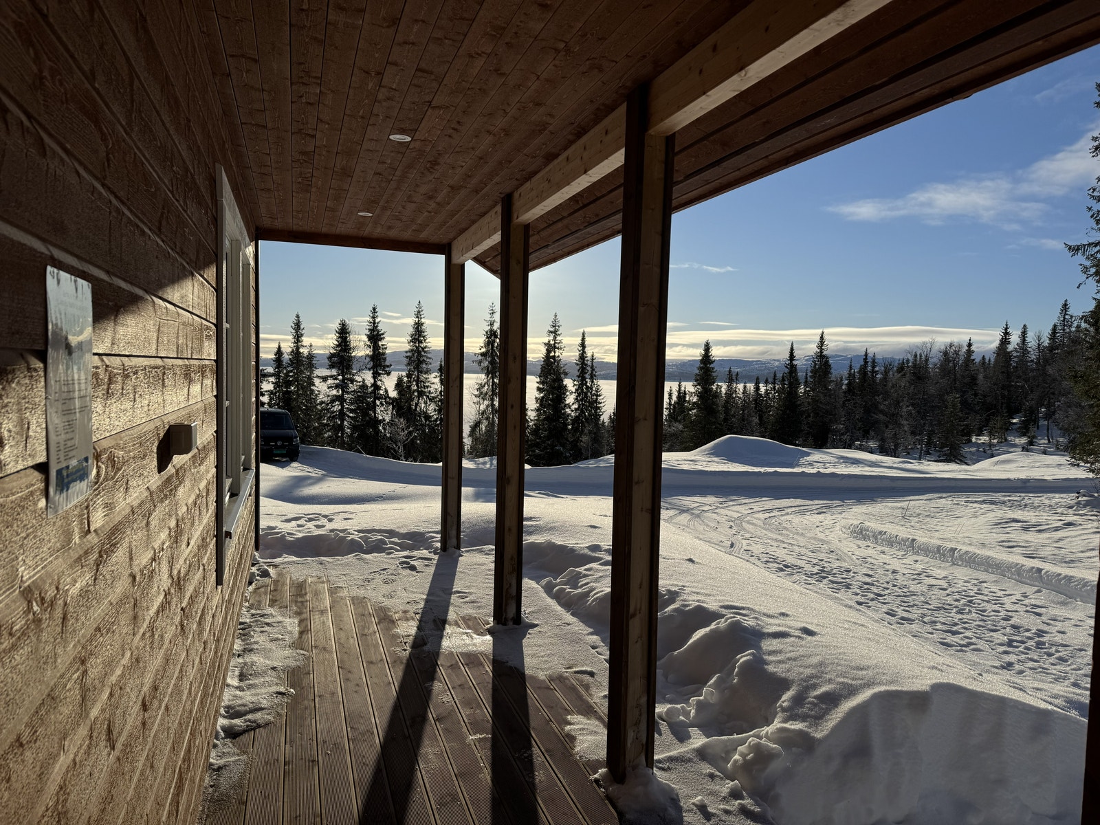 Fin overbygd uteplass Galleribilde