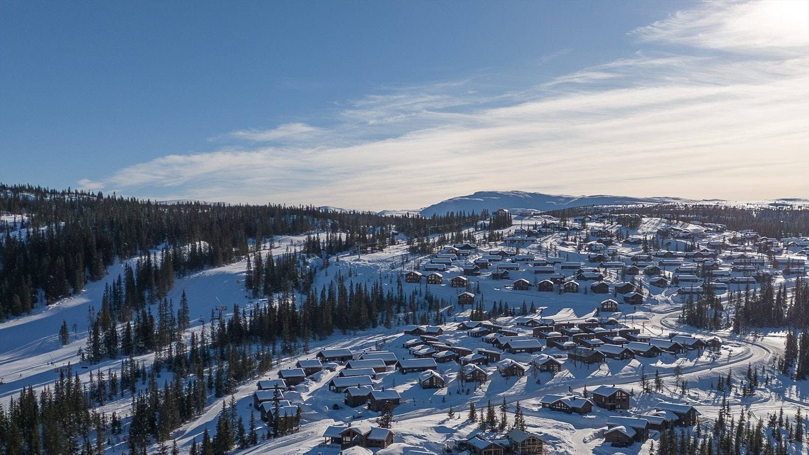 Kvitfjell er et snøsikkert område med tilgang på alpint og langrenn Galleribilde