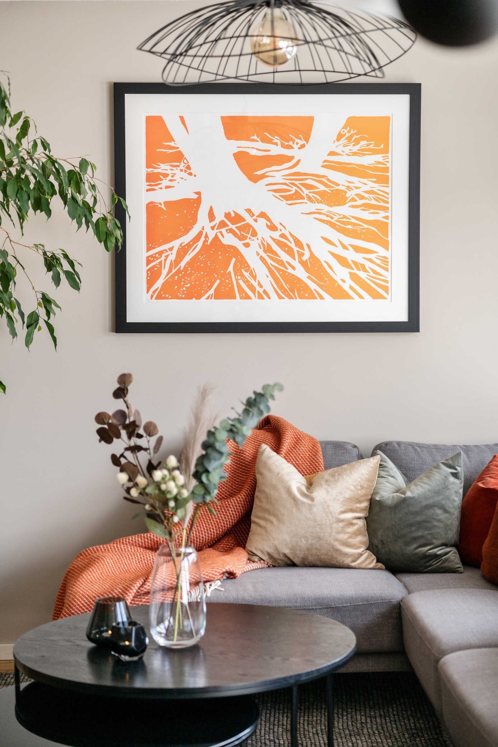 Detalj stue. Galleribilde