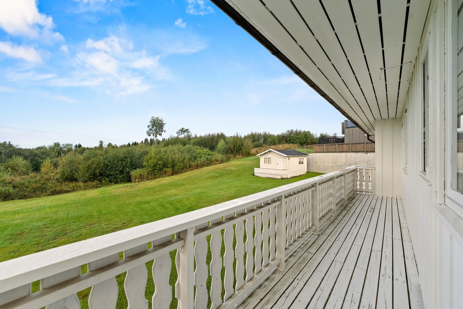 Hovedsoverommet er tilknyttet egen balkong. Galleribilde