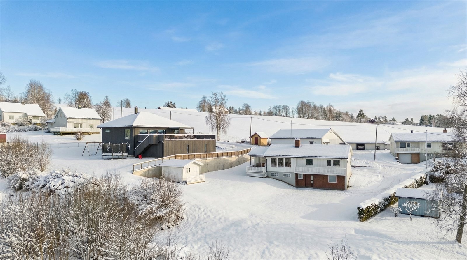 Dronebilde. Galleribilde