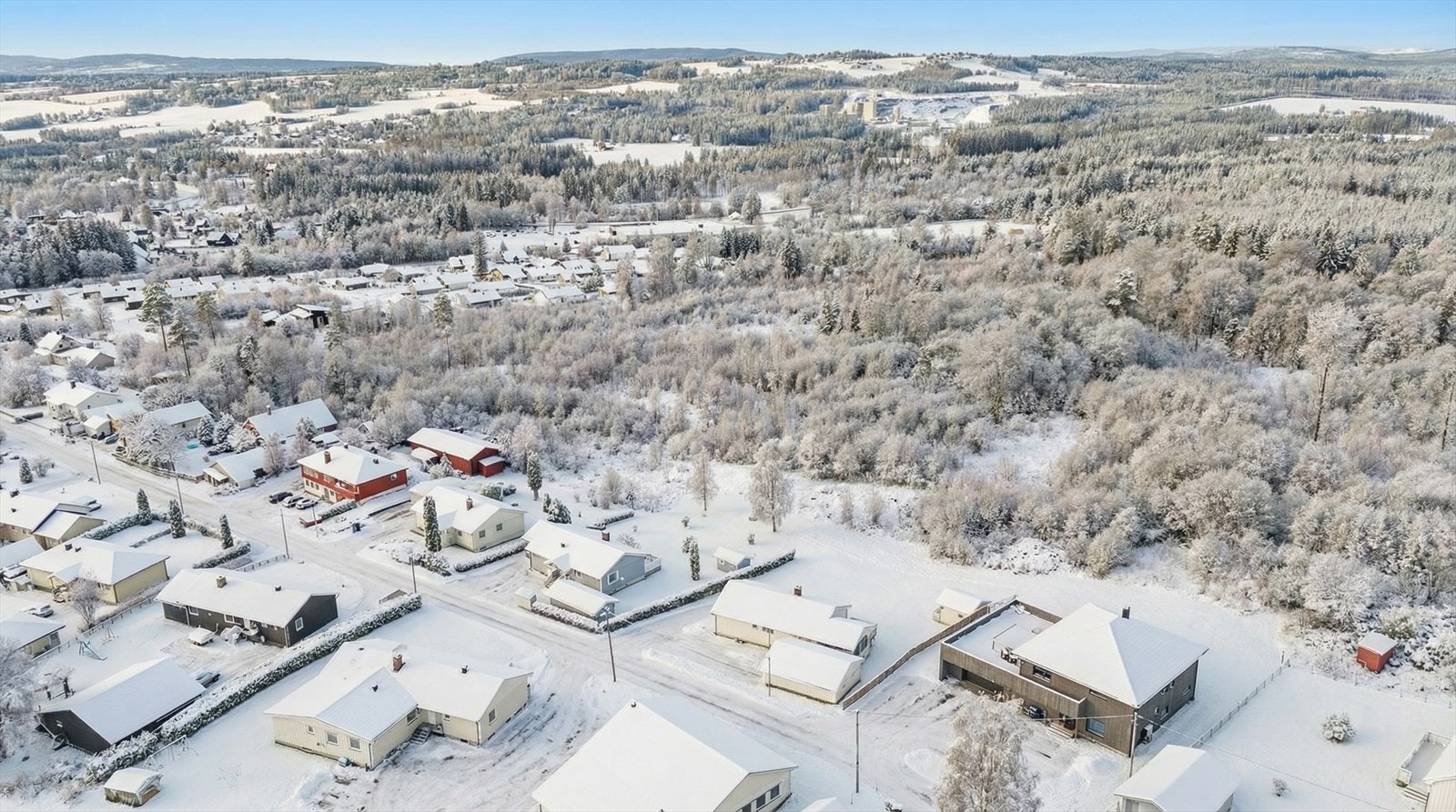 Dronebilde. Galleribilde