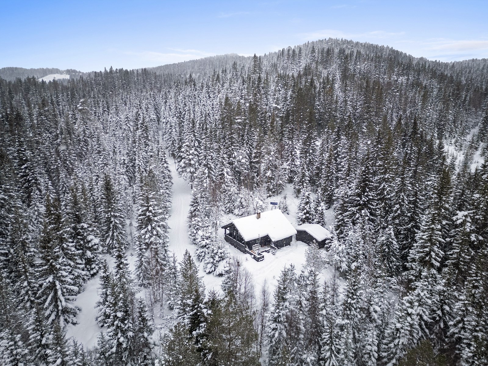Her kan du nyte stillheten og den storslåtte naturen. Galleribilde