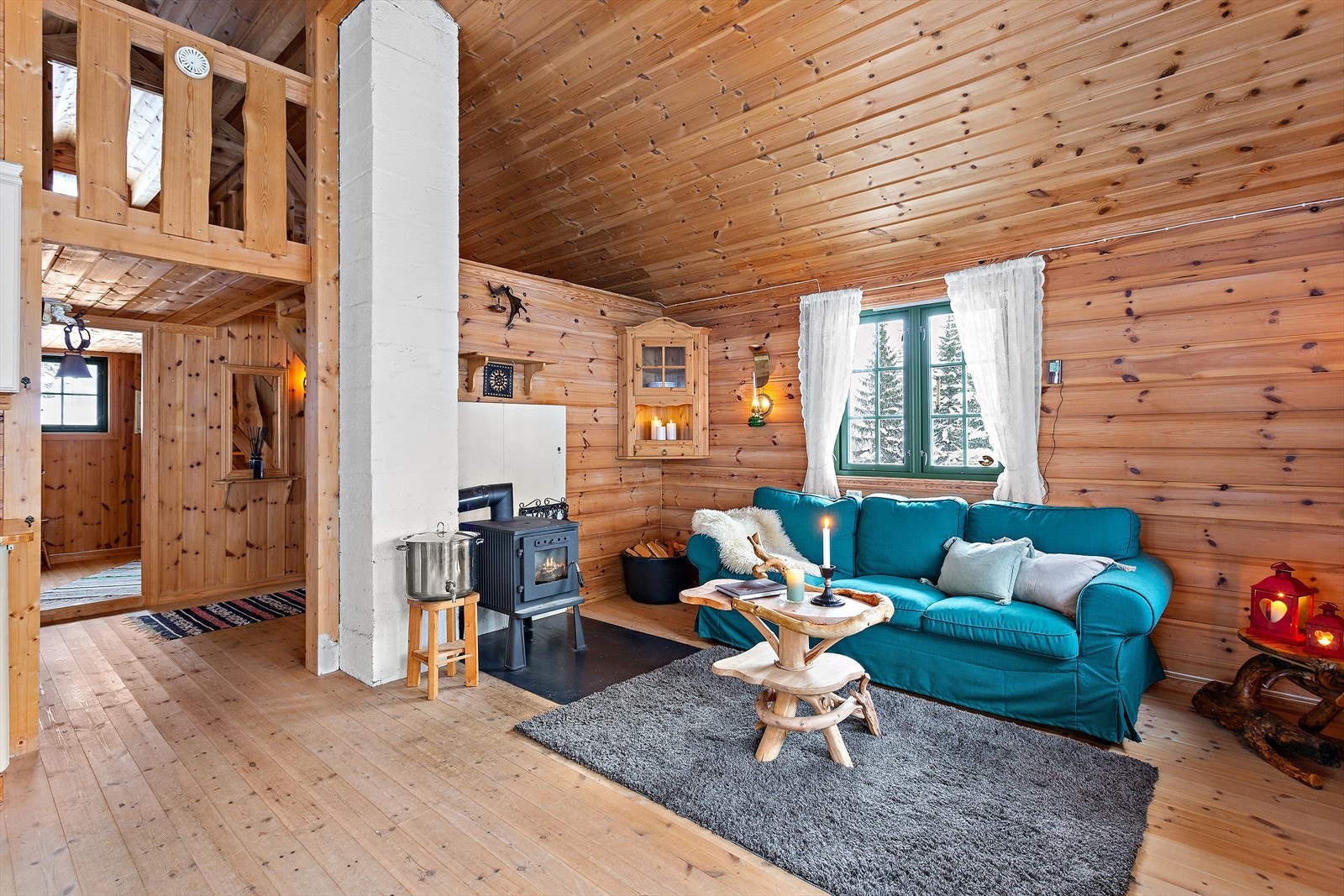 En sosial og funksjonell sone for hygge og samvær. Galleribilde