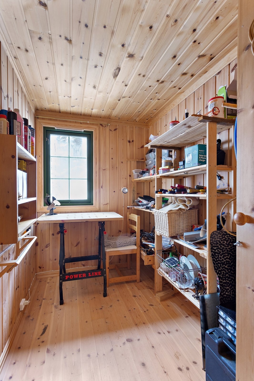 Soverom nr. 3 blir brukt som hobbyrom. Galleribilde