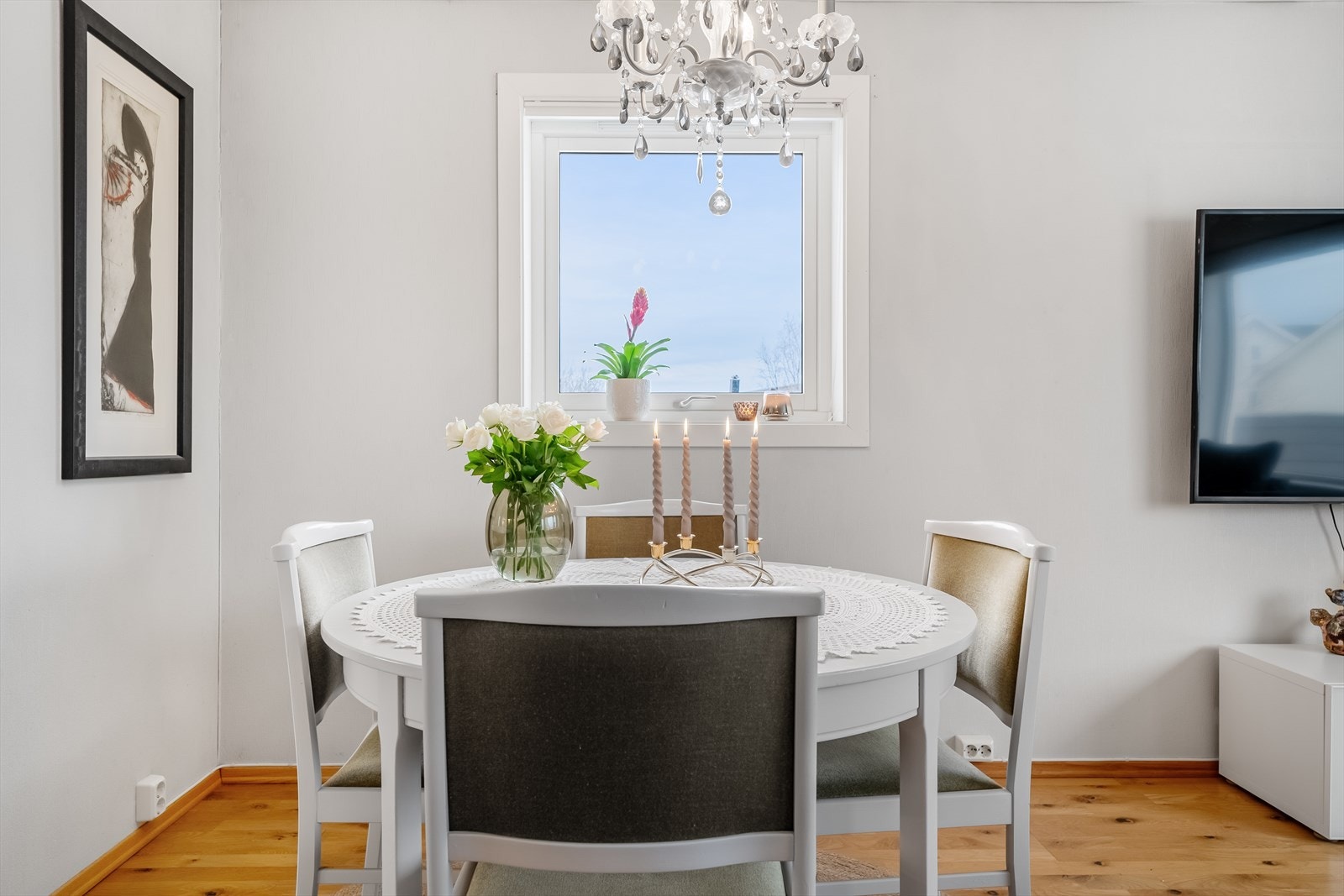 Spisestue område. Galleribilde