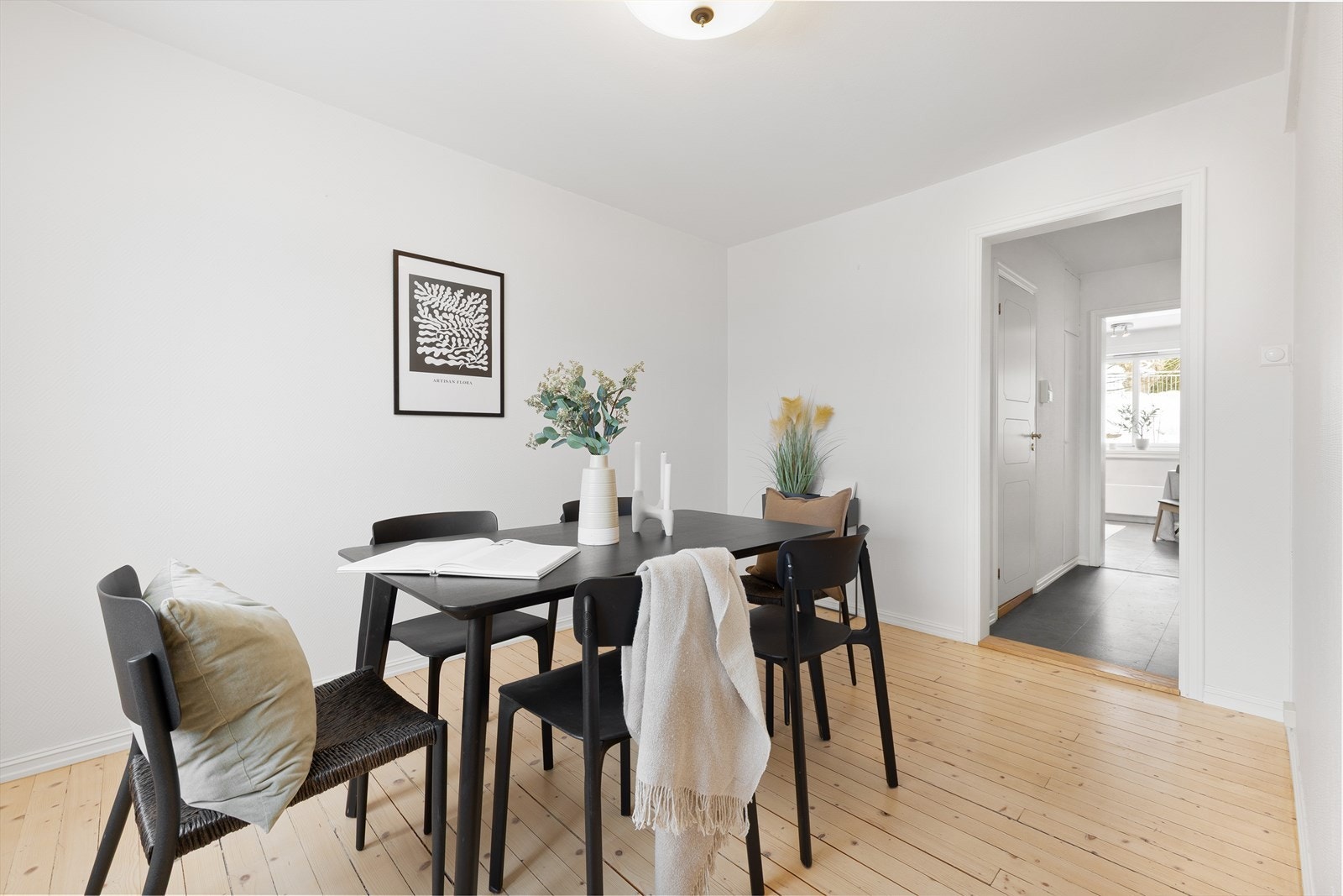 Spisegruppen tar plass i egen sone og inviterer til sosiale og hyggelige måltider med kjente og kjære. Galleribilde