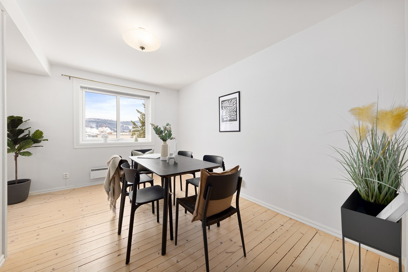 Spisestuen er opprinnelig tegnet inn som soverom. Galleribilde