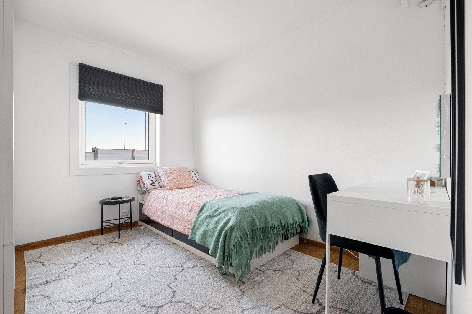 Leiligheten har to soverom på hhv. 9 og 7 kvm. Galleribilde