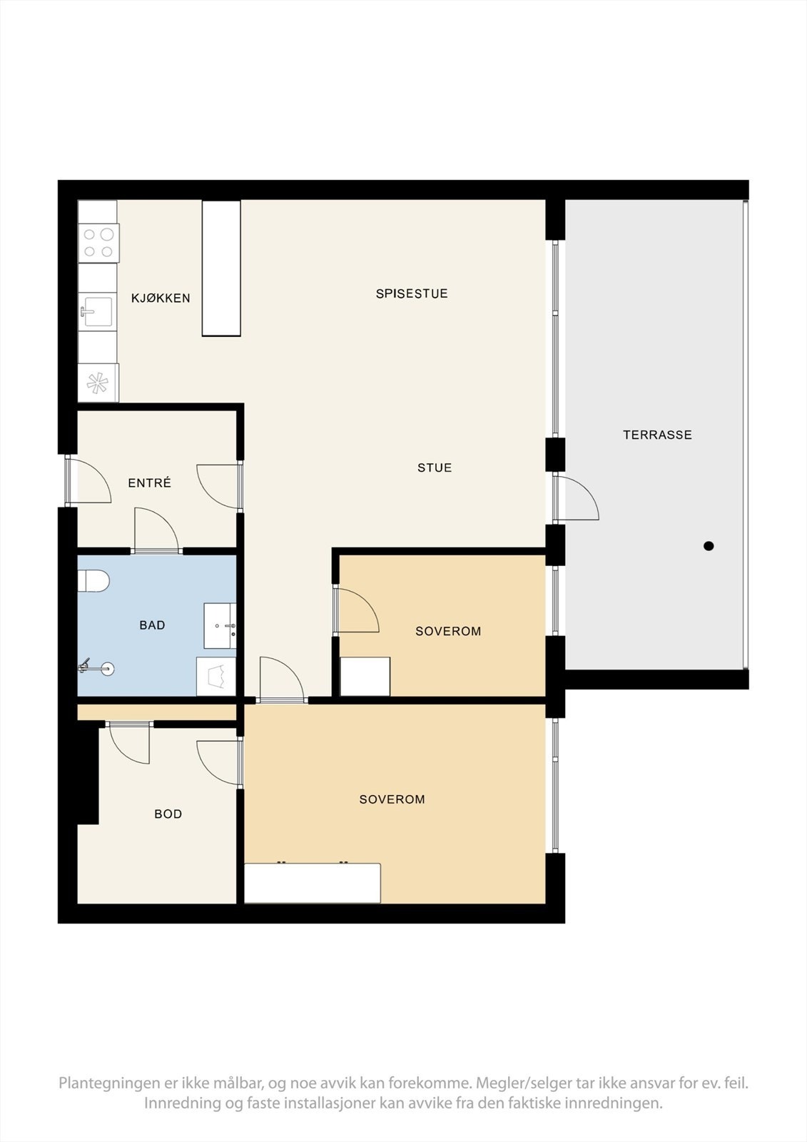 Plantegning. Galleribilde