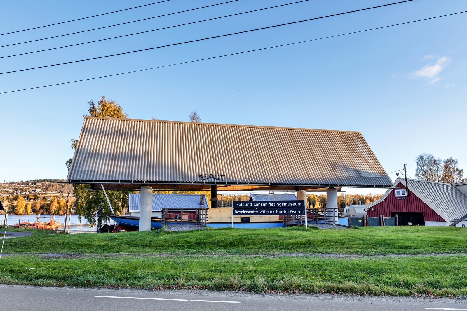 Fetsund Lenser fløtingsmuseum tar imot gjester og gir en kulturell opplevelse. Galleribilde