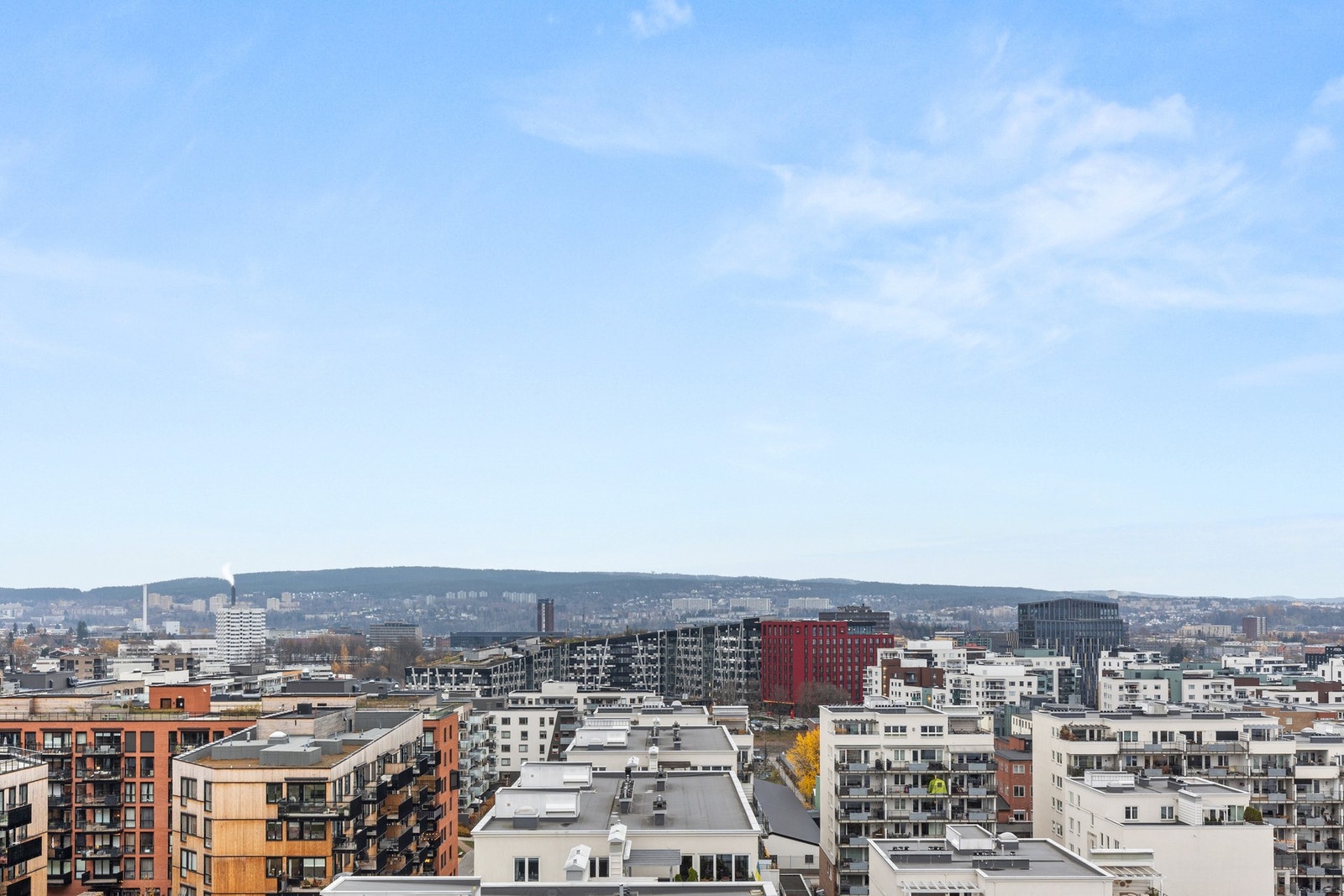 Her kan du nyte panoramautsikt og sol dagen lang. Galleribilde