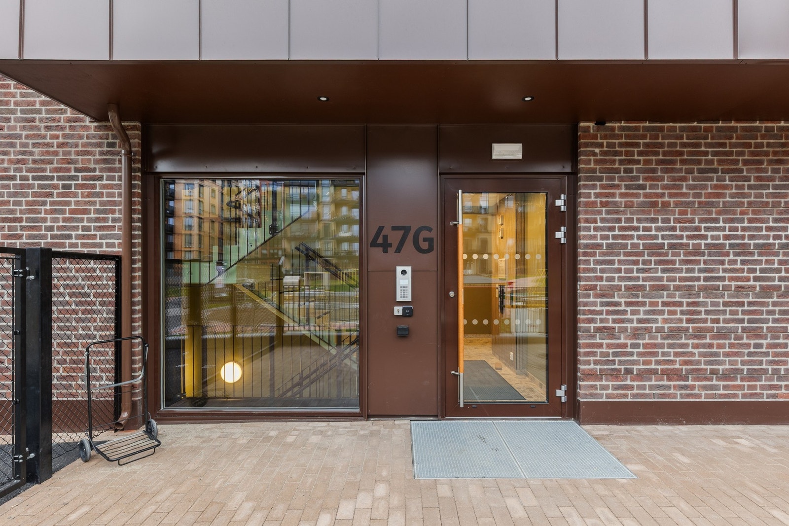 Hyggelig inngangsparti. Galleribilde