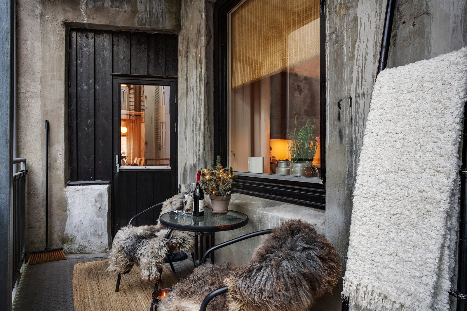 Her kan man slappe av og nyte fine dager ute. Galleribilde