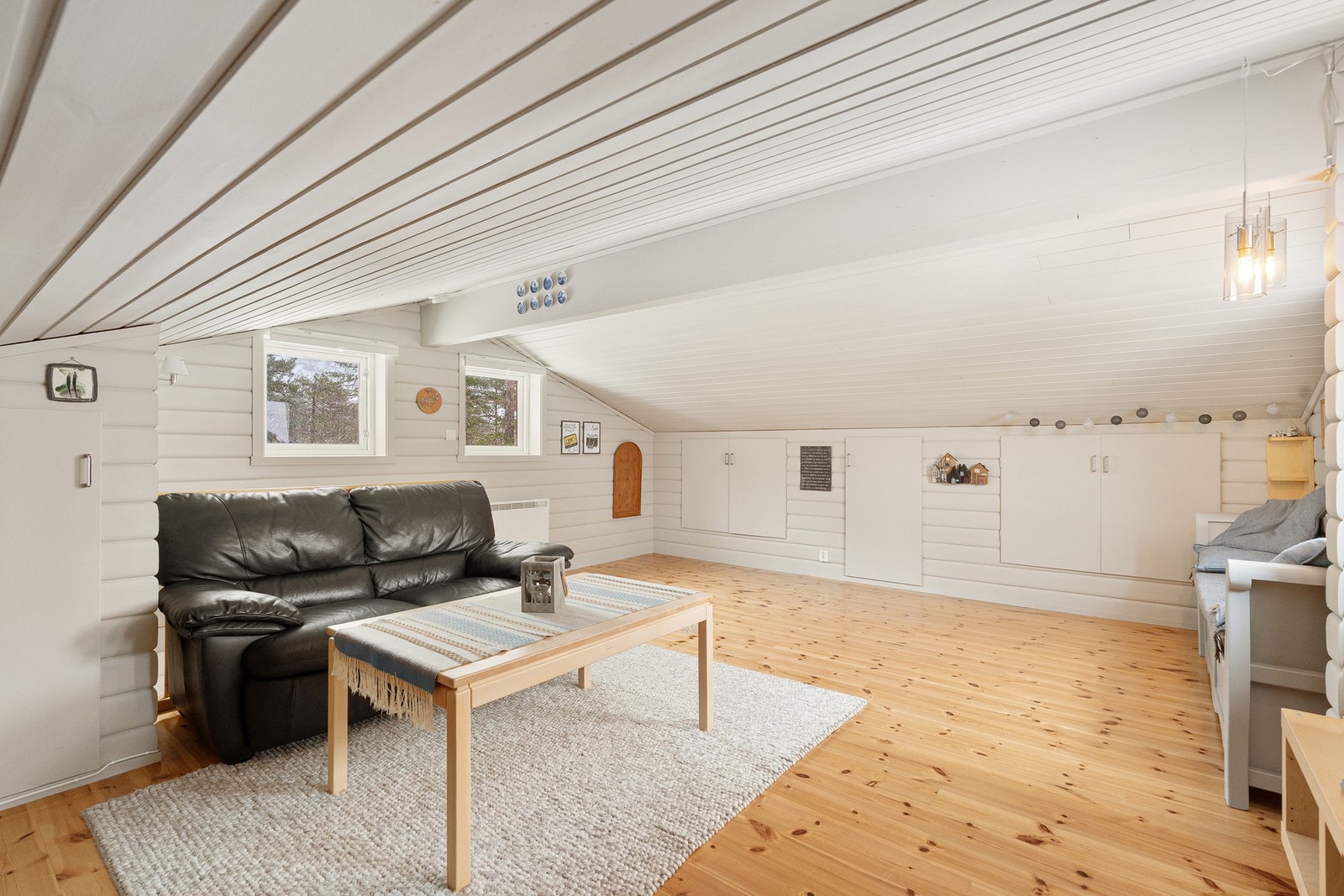 Det er god lagringsplass i knekottet. Galleribilde