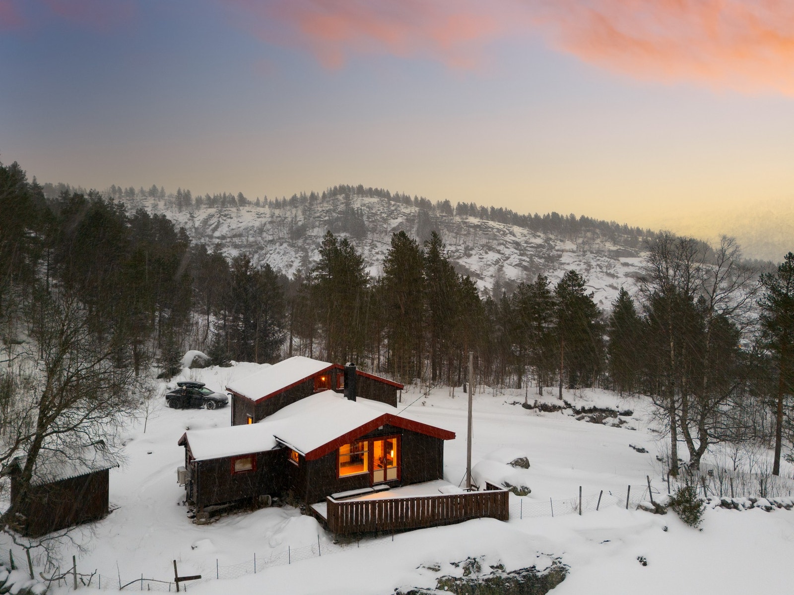 Velkommen til en herlig hytte på Tjørhom! Galleribilde
