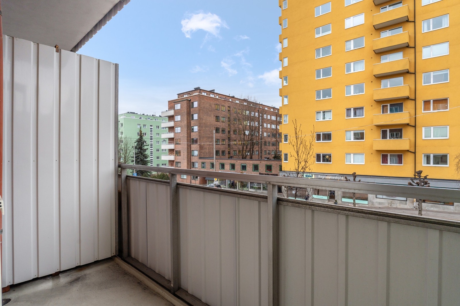 Utgang til nordvest-vendt balkong på ca. 3 kvm Galleribilde