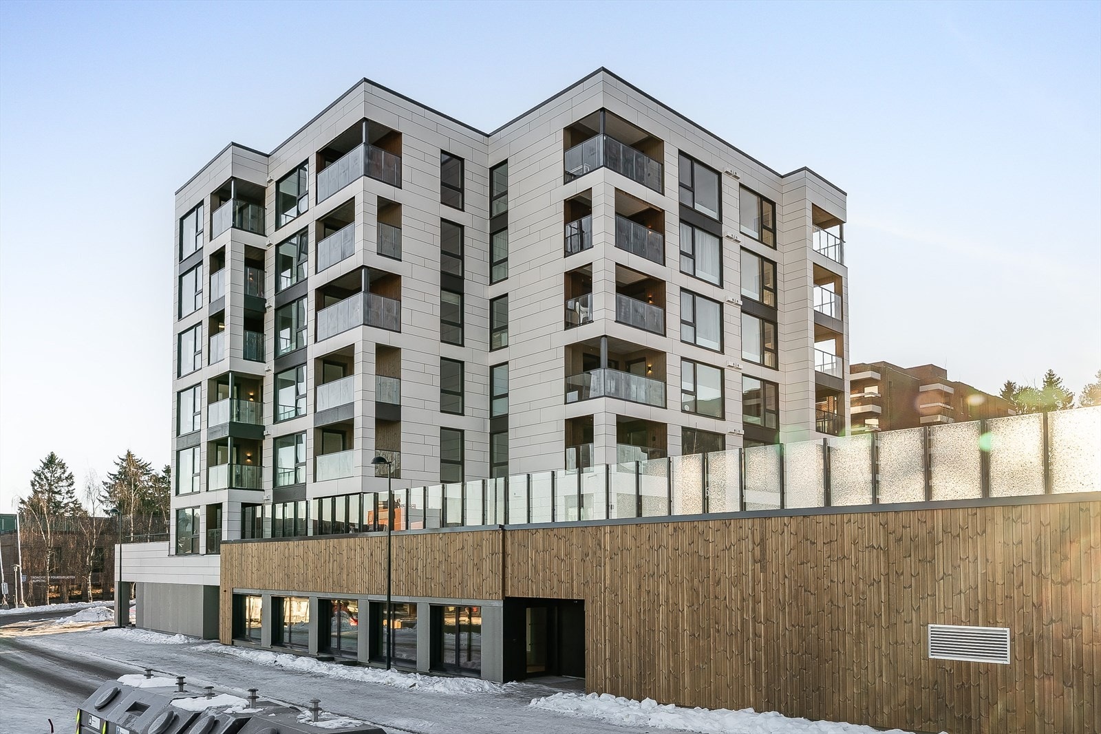 Det nye prosjektet Saupstad Torg vil by på et komplett servicetilbud med stor dagligvarebutikk, spisesteder, frisør, apotek, treningssenter, kafé med mer. Galleribilde