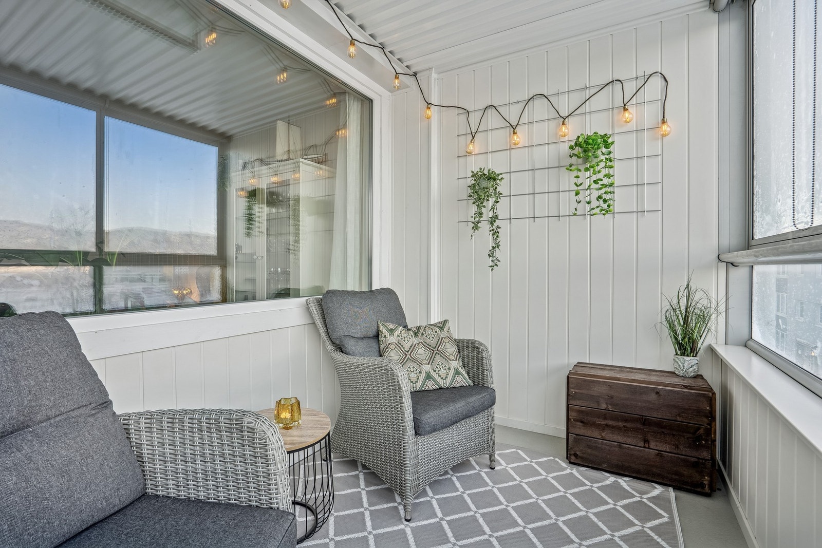 Oppvarming gjør dette til et ekstra rom store deler av året! Galleribilde