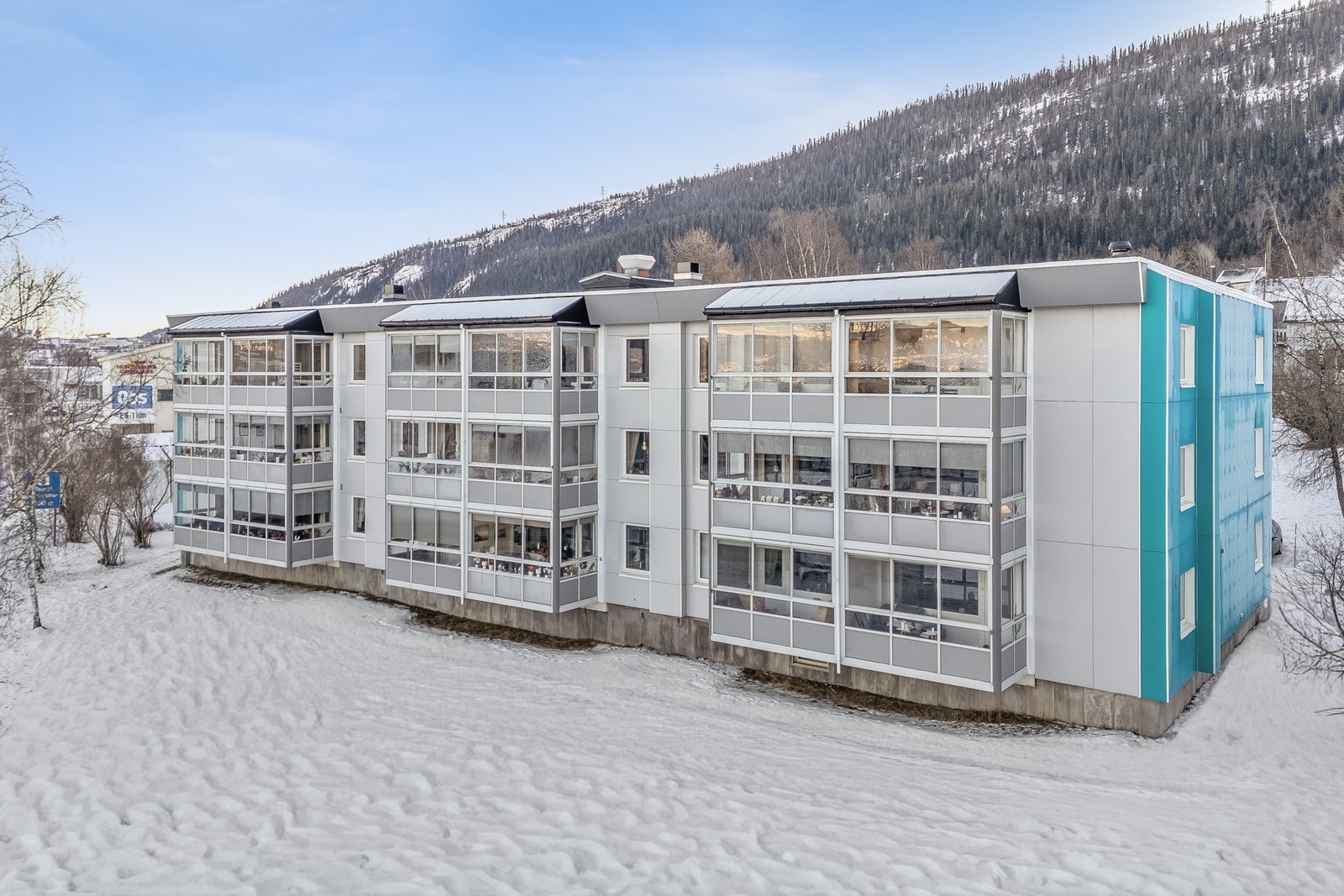 Her kan du bo i veldrevne Kongsvegen borettslag. Galleribilde