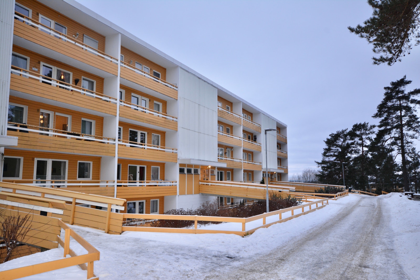Terrasseblokk - inneste oppgang Galleribilde