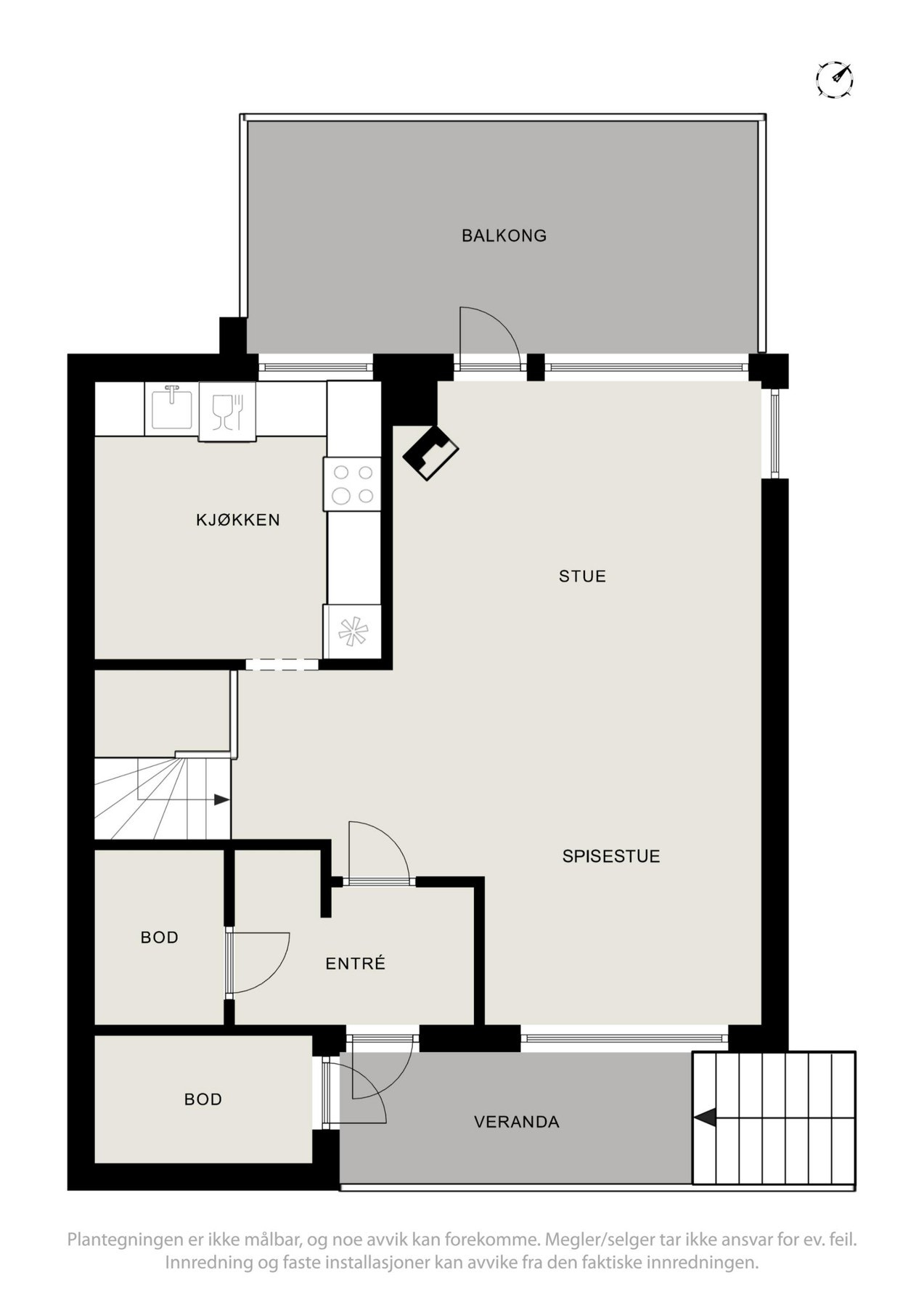 Planskisse Galleribilde