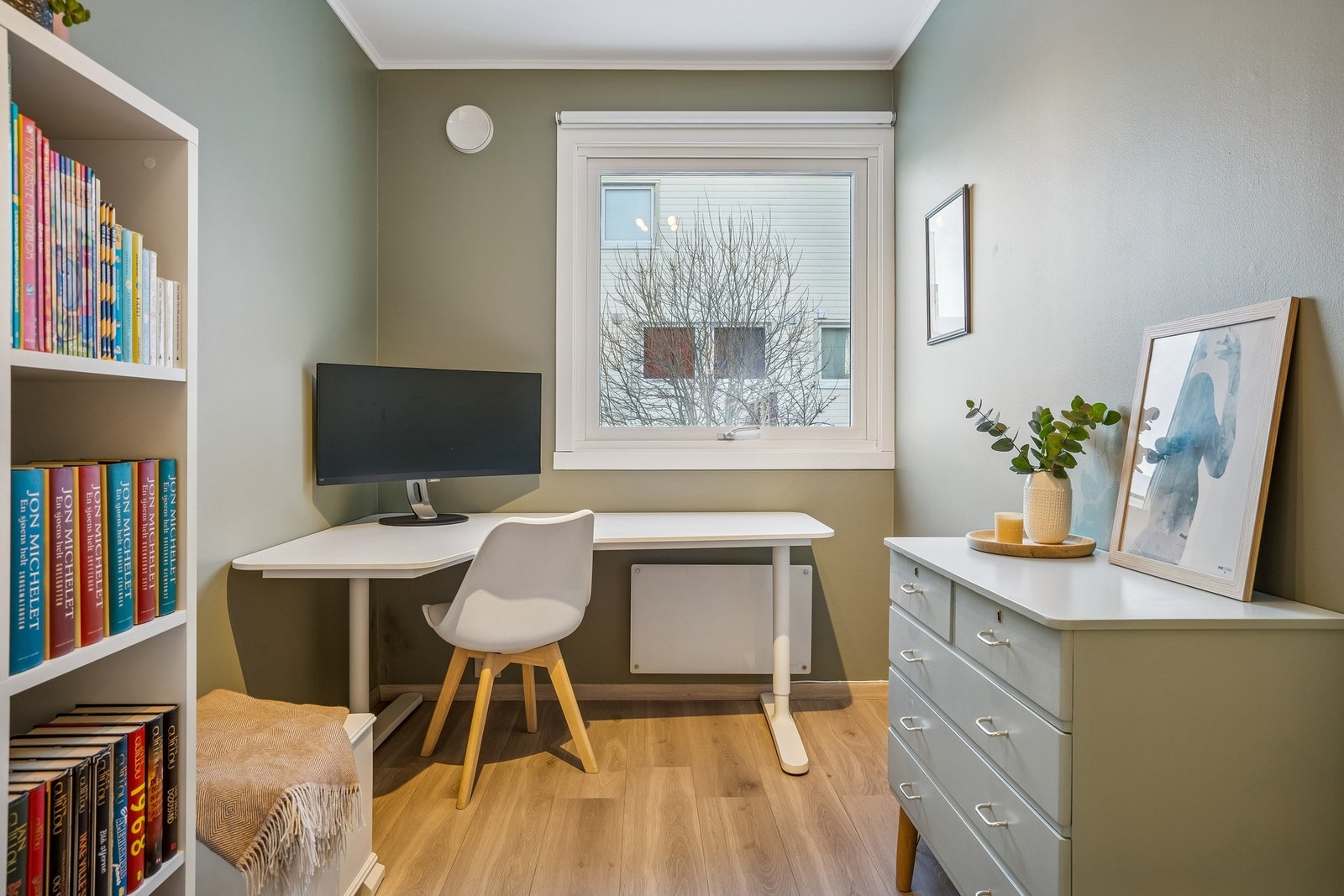 Rommene er av en fin størrelse Galleribilde