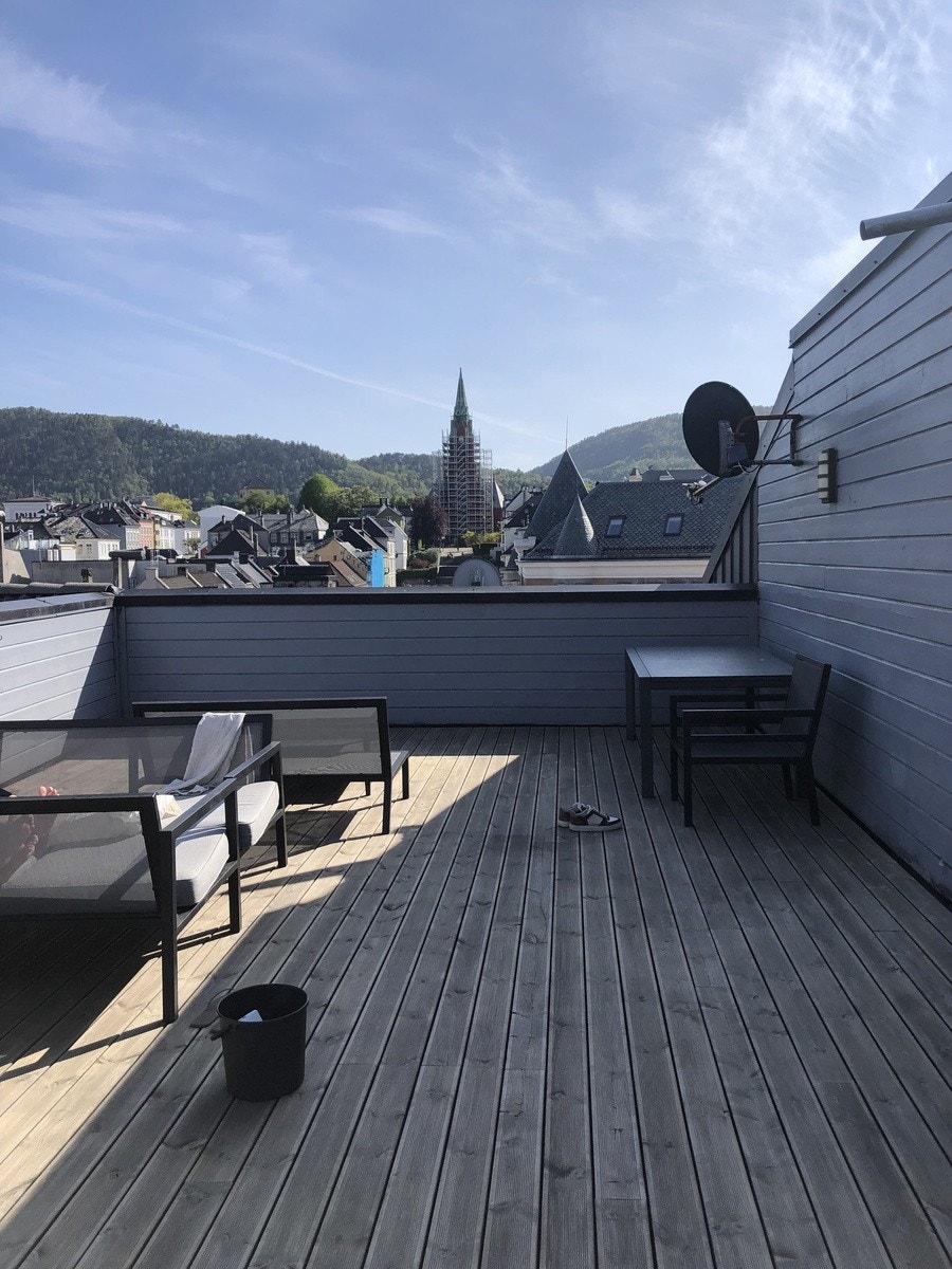 Takterrasse Galleribilde