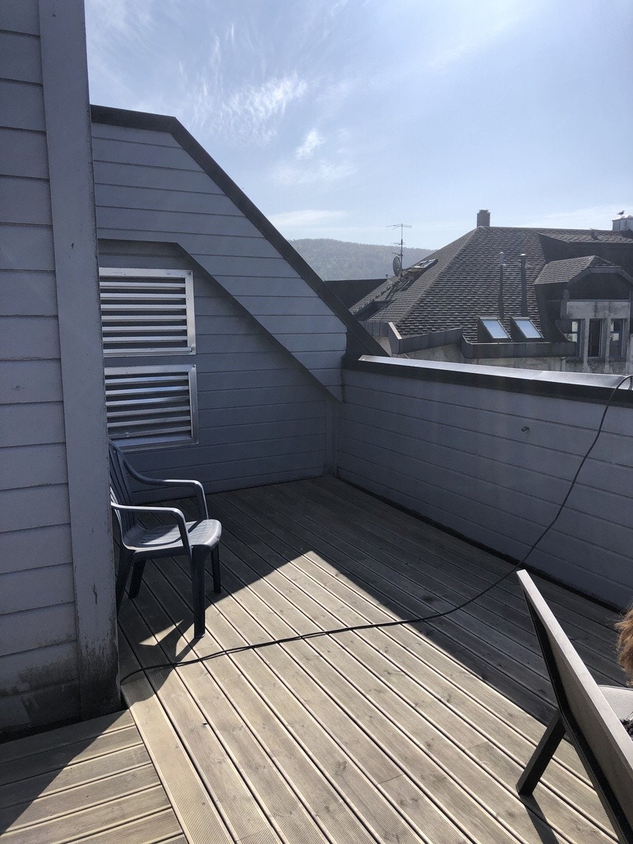 Takterasse Galleribilde