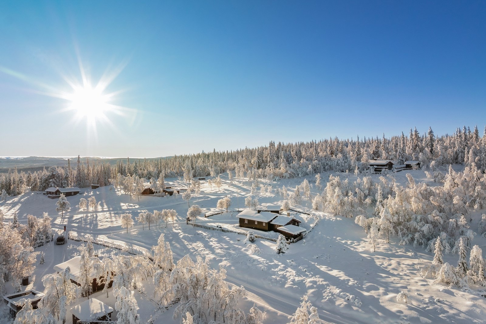 Eiendommen har vinterveg. Galleribilde